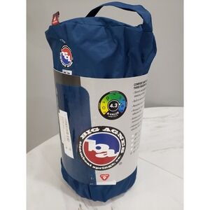 NEW Big Agnes Boundry Deluxe Insulated Sleeping Pad  30x78 Extra Wide Long Blue